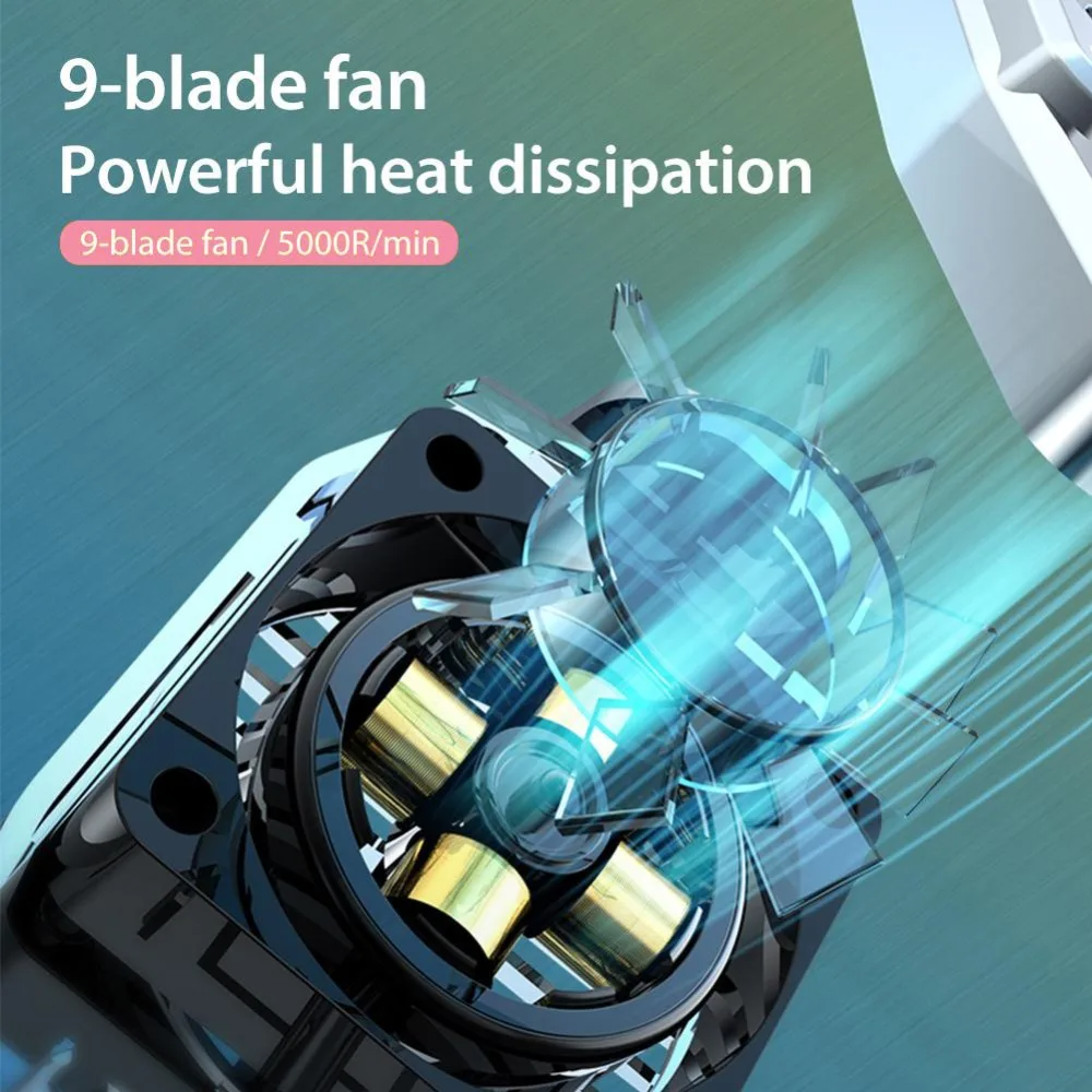 Ventilador Gamer De Refrigeración Ajusta