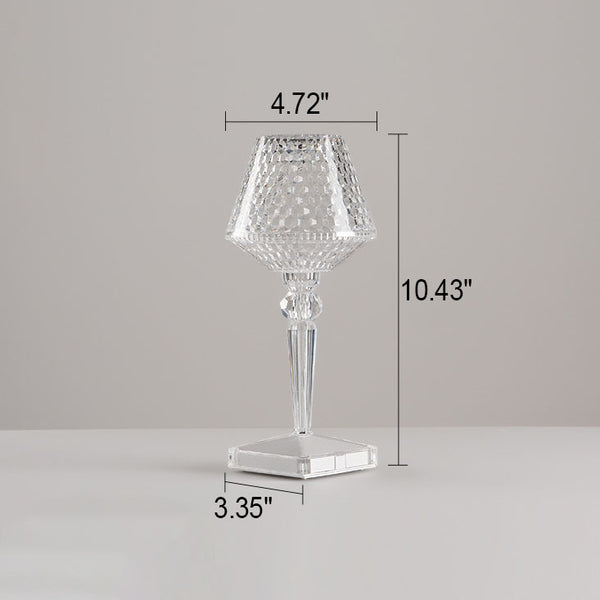 Lampara Copa De Vino Táctil