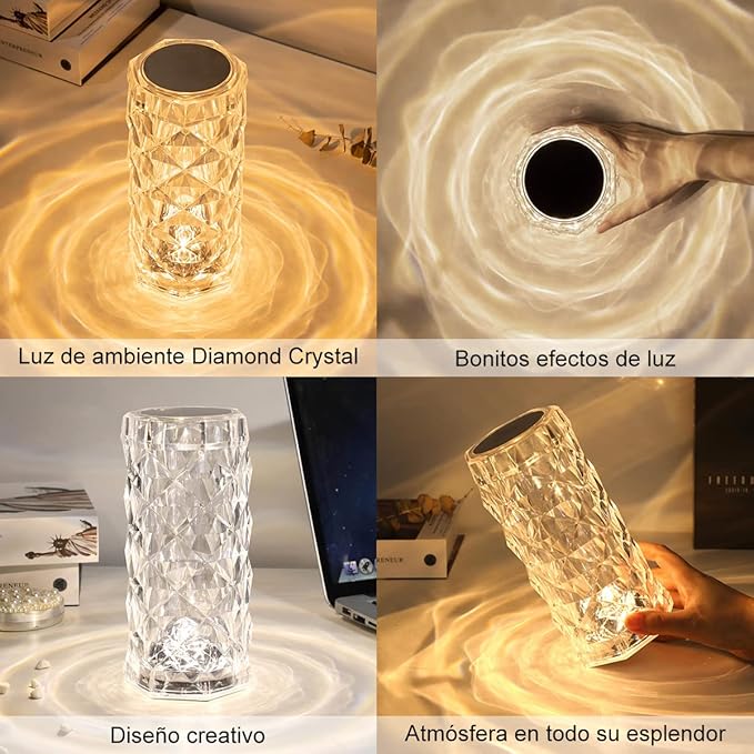 Lampara Táctil Diamante