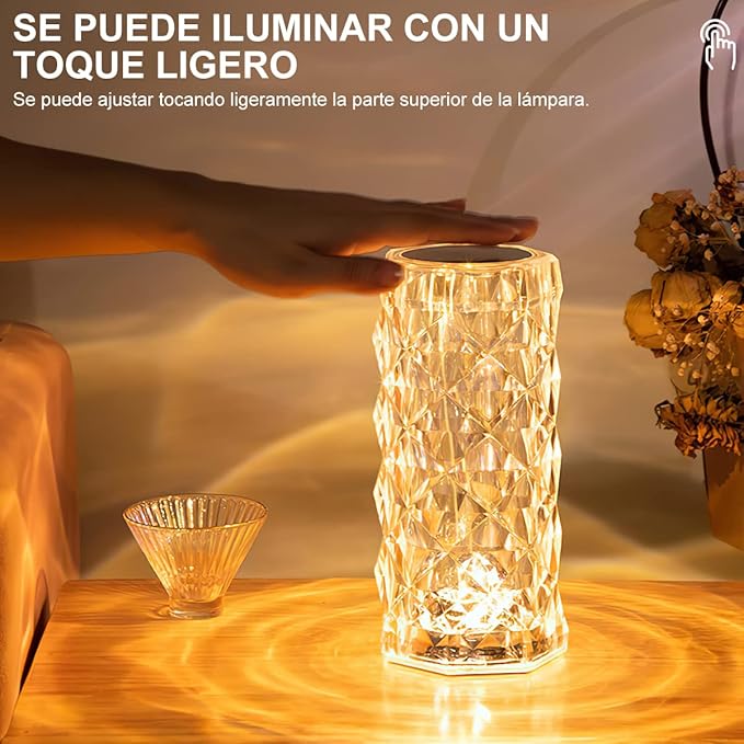 Lampara Táctil Diamante